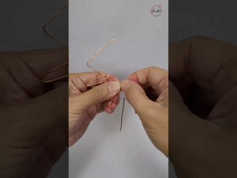 Snowflakes pendant | Christmas jewelry tutorials | DIY idea   #shortsvideo #diy #handmade