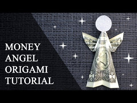 MONEY ANGEL 2024 | Christmas Dollar Origami | Tutorial DIY by NProkuda