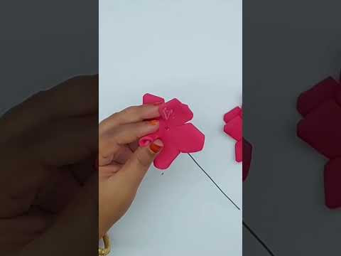 Wow!! Beautiful Rose Flower Making Ideas  For Valentines Gift #shorts
