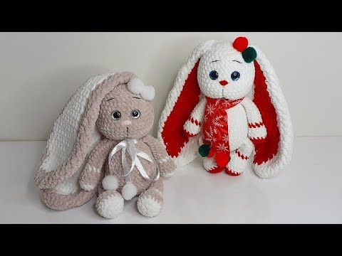 МК ЗАЙКА ЛАПОЧКА КРЮЧКОМ ❤ 2-Я ЧАСТЬ (Ушки) МК ЗАЙКА ЛАПОЧКА КРЮЧКОМ ❤ 2-Я ЧАСТЬ (Ушки)