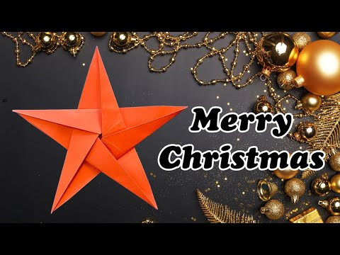 CHRISTMAS ORIGAMI Star | How to Make a Paper Christmas Star | Christmas Decor Crafts CHRISTMAS ORIGAMI Star | How to Make a Paper Christmas Star | Christmas Decor Crafts