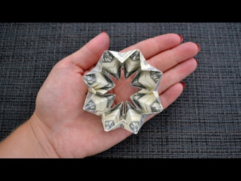 My MONEY STAR | Easy Dollar Origami for Christmas | Tutorial DIY by NProkuda