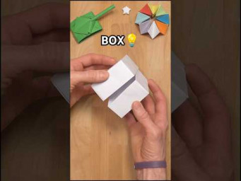 HOW TO MAKE PAPER GIFT BOX TUTORIAL | MAGIC ORIGAMI BOX INCL ART