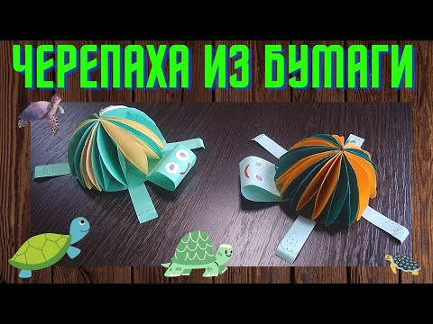 Как сделать черепаху из бумаги Как сделать черепаху из бумаги
