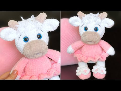 Мастер-класс. Вязаная корова. Символ 2021. Часть 2 Мастер-класс. Вязаная корова. Символ 2021. Часть 2