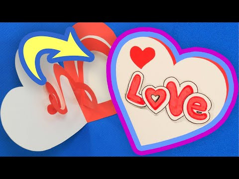 DIY Валентинка Пружинка на День Влюбленных DIY Валентинка Пружинка на День Влюбленных