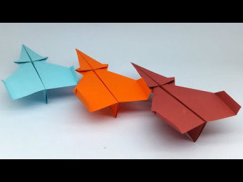 Best Paper Plane Making at Home - How to Make Paper Airplane - Paper Toy Making - DIY Paper Crafts