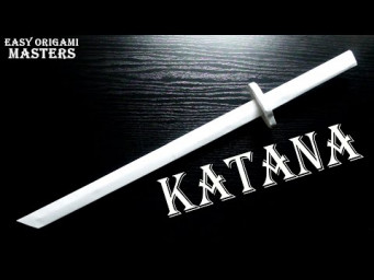 How to make a katana out of paper