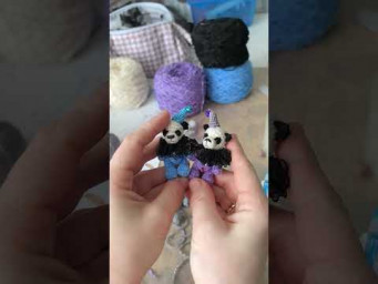 Все игрушки, которые я связала за февраль  #вязанаяминиатюра #амигуруми