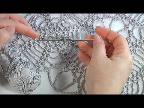 ПРОСТО и БЫСТРО!!!! Ажурные МОТИВЫ или ПАУТИНКИ крючком/Соединение Мотивов последним рядом вязания ПРОСТО и БЫСТРО!!!! Ажурные МОТИВЫ или ПАУТИНКИ крючком/Соединение Мотивов последним рядом вязания