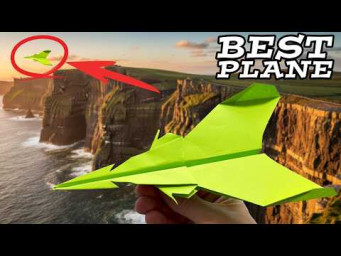 How to Make a Paper Airplane Easy That Flies Over 1000 Feet