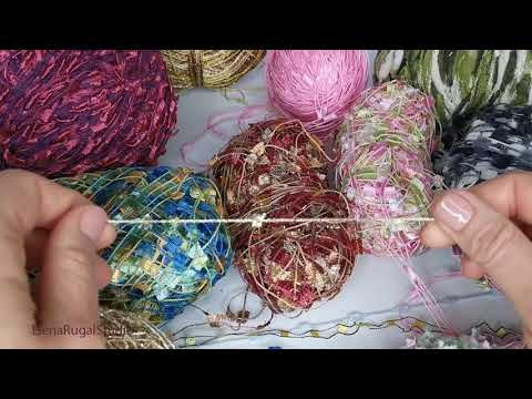 Моя фактурная пряжа.....