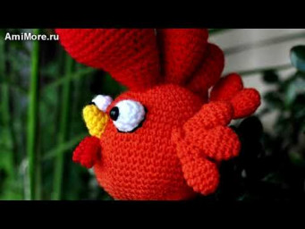 Амигуруми: схема Петушок Петюшка. Игрушки вязаные крючком - Free crochet patterns.