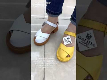 #shorts КРАСИВЫЕ ЯРКИЕ ЛЕТНИЕ САНДАЛИИ С ЗАКРЫТЫМ НОСОМ 