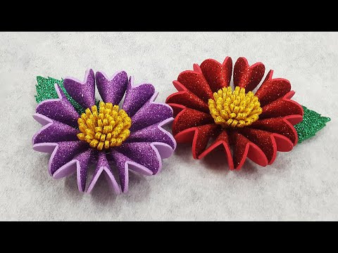 DIY Flowers from foamiran DIY Flowers from foamiran