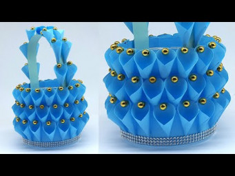 Beautiful Basket Making Ideas | Plastic Bottle and Paper With Basket Ideas | Best out waste