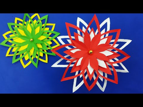 Christmas Snowflake Making Ideas | Christmas Decor | Paper Snowflake | DIY Christmas Crafts Christmas Snowflake Making Ideas | Christmas Decor | Paper Snowflake | DIY Christmas Crafts