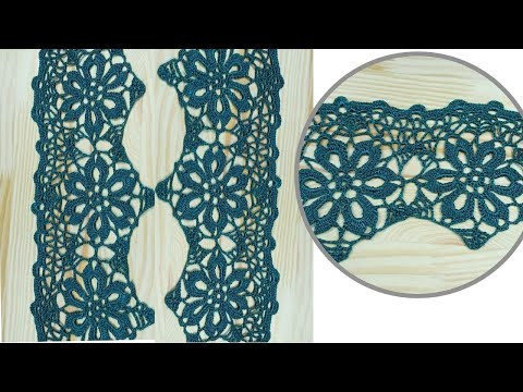 Соединение ЦВЕТОЧНЫХ МОТИВОВ вязание крючком МК Crochet Tutorial