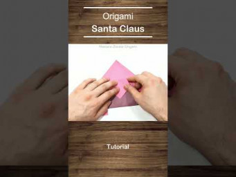 Origami Santa Claus #shorts