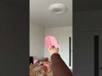 Your Crush Won&rsquo;t Text Back? Launch a Plane 284 Feet Instead #diy #airplane #origami #shorts