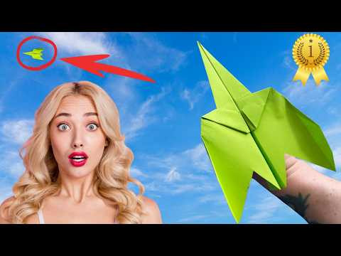 How To a Make Paper Plane Is So Easy&hellip; and Flies OVER 1000 FEET!