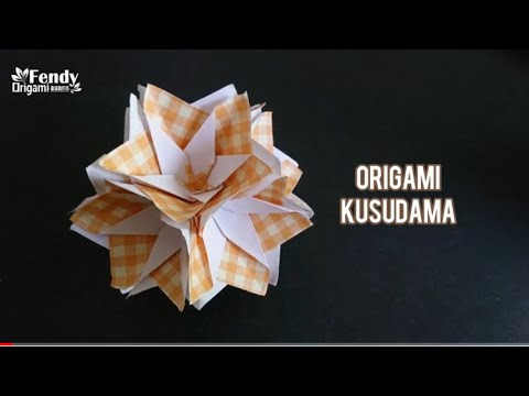 Origami Lily Kusudama/ How to Assemble Flower Ball Step by Step Tutorial 折纸百合花球 Origami Lily Kusudama/ How to Assemble Flower Ball Step by Step Tutorial 折纸百合花球