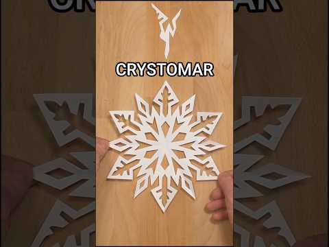 HOW TO MAKE PAPER CRYSTOMAR SNOWFLAKE INSTRUCTION | CHRISTMAS DECORATION IDEAS INCLART #coolidea HOW TO MAKE PAPER CRYSTOMAR SNOWFLAKE INSTRUCTION | CHRISTMAS DECORATION IDEAS INCLART #coolidea