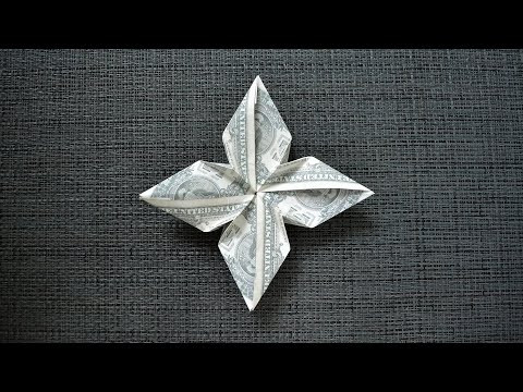 Nice MONEY FLOWER | Easy Dollar Origami | Tutorial DIY by NProkuda Nice MONEY FLOWER | Easy Dollar Origami | Tutorial DIY by NProkuda
