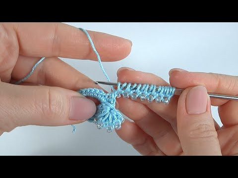 Красиво и Уникально!!! Нежный Цветок крючком с бисером/Можно украсить любое изделие Красиво и Уникально!!! Нежный Цветок крючком с бисером/Можно украсить любое изделие
