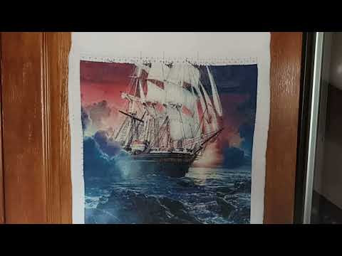 Парусник. Ночной странник/ Август 2022 #многоцветка #александрstitch #вишивкахрестиком
