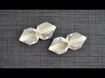 My MONEY BOWS | Dollar Origami for Graduation Lei | Tutorial DIY by NProkuda