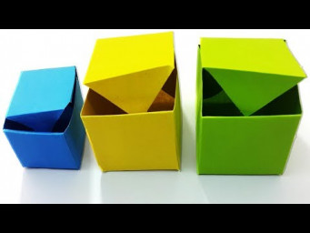 Simple Origami Box Making Tutorial For Beginners - Diy Paper Box - Best Easy Instructions