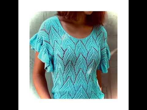 Мастер Классы по вязанию узора спицами от бренда Sezane #shorts