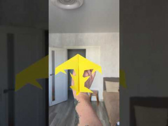 Best Paper Airplane Test Drive &ndash; Flew 120 Feet Indoors! My Room Too Small World Record #diy