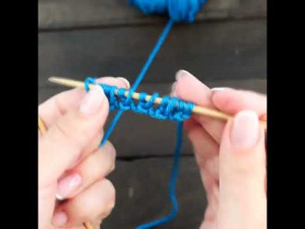 This is cooler than a garter stitch pattern 