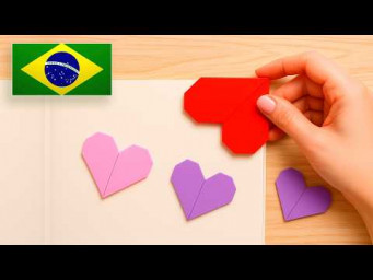 Como Fazer um Marcador de P&aacute;gina de Cora&ccedil;&atilde;o &ndash; F&aacute;cil, R&aacute;pido e Fofo!