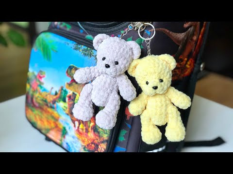 Вязаный мишка крючком Вязаный мишка крючком