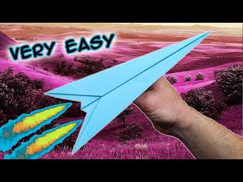 Как сделать простой самолет из бумаги ✈️ Показываю, как он летает! Как сделать простой самолет из бумаги ✈️ Показываю, как он летает!