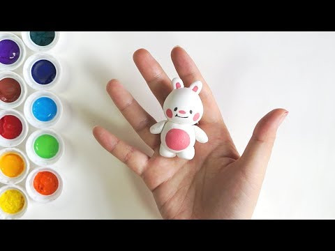 Air Dry Clay Tonton Friends Tutorial & Coloring #1 | Chew Chew TV Air Dry Clay Tonton Friends Tutorial & Coloring #1 | Chew Chew TV