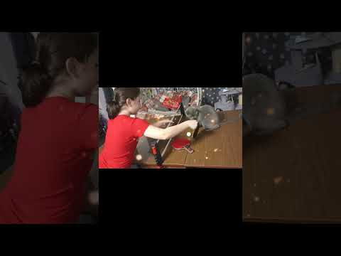 Кира играет с Манюней Кира играет с Манюней