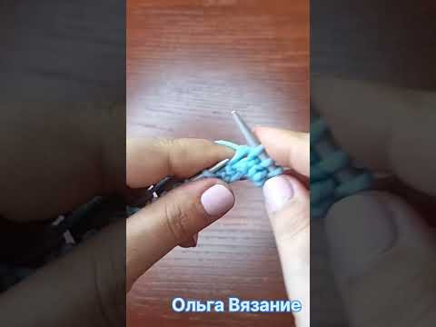 Начало вязания лицевой глади #knitting Начало вязания лицевой глади #knitting