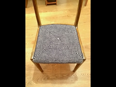 Вязаная сидушка для стула/Knitted chair seat Вязаная сидушка для стула/Knitted chair seat