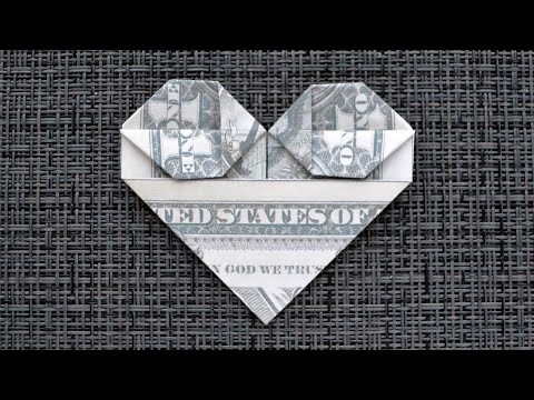 My MONEY HEART | Easy Gift for Valentine's Day | Dollar Origami | Tutorial DIY by NProkuda My MONEY HEART | Easy Gift for Valentine's Day | Dollar Origami | Tutorial DIY by NProkuda