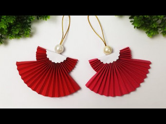 DIY Christmas Angel for Christmas Decorations - How to Make a Paper Angel