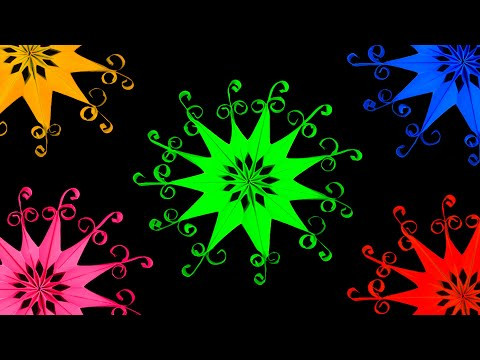 3D Snowflake Decorations #16 ❄️ Paper Snowflakes❄️  Поделки на Новый Год ❄️ Снежинка из бумаги