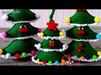 Амигуруми: схема Ёлочки | Игрушки вязаные крючком - Free crochet patterns.
