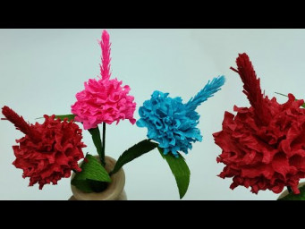 Room Decoration Ideas With Paper Flower | Festival Decoration Ideas | Flower Making | DIY Crafts