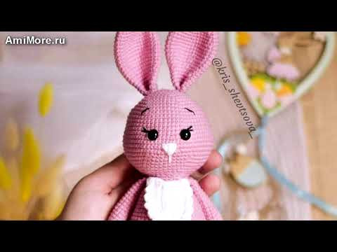 Амигуруми: схема Пасхальный зайка. Игрушки вязаные крючком - Free crochet patterns. Амигуруми: схема Пасхальный зайка. Игрушки вязаные крючком - Free crochet patterns.