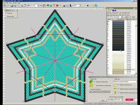Peyote 3d star with vertex any number https://bead-n-stitch.com/peyotecreator/ Peyote 3d star with vertex any number https://bead-n-stitch.com/peyotecreator/