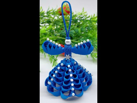 Angel Making Easy Tutorial | Decoration Ideas With Angel | DIY #shorts Angel Making Easy Tutorial | Decoration Ideas With Angel | DIY #shorts